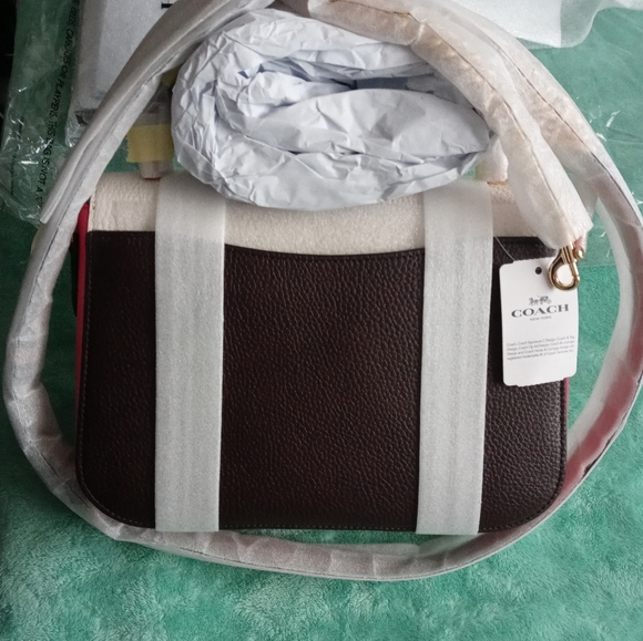 Coach Bags Coach Marlie Top Handle Satchel In Colorblocknew Poshmark